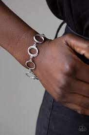 Beautiful Inside and Out white braclet
