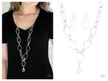 Load image into Gallery viewer, Paparazzi ♥ Attitude Adjustment - Silver ♥ Necklace