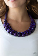 Load image into Gallery viewer, Paparazzi Accessories - Caribbean Cover Girl - Purple Necklace 384