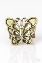 Load image into Gallery viewer, Sky High Butterfly - Brass  1488