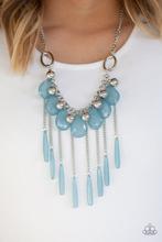 Load image into Gallery viewer, Paparazzi Accessories Roaring Riviera Blue Necklaces  Location 4