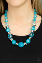 Load image into Gallery viewer, Paparazzi Necklace ~ Dine and Dash - Blue  Location  29