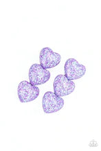 Paparazzi ♥ Heart Full of Confetti - Purple ♥ Hair Clip   599