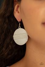 Load image into Gallery viewer, Ultra Uptown - silver - Paparazzi earrings  Location 18
