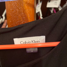 Load image into Gallery viewer, Calvin Klein black dress 10.        179