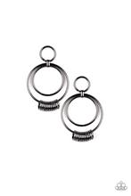 Load image into Gallery viewer, Retro Revolution Black Post-Earrings    #137
