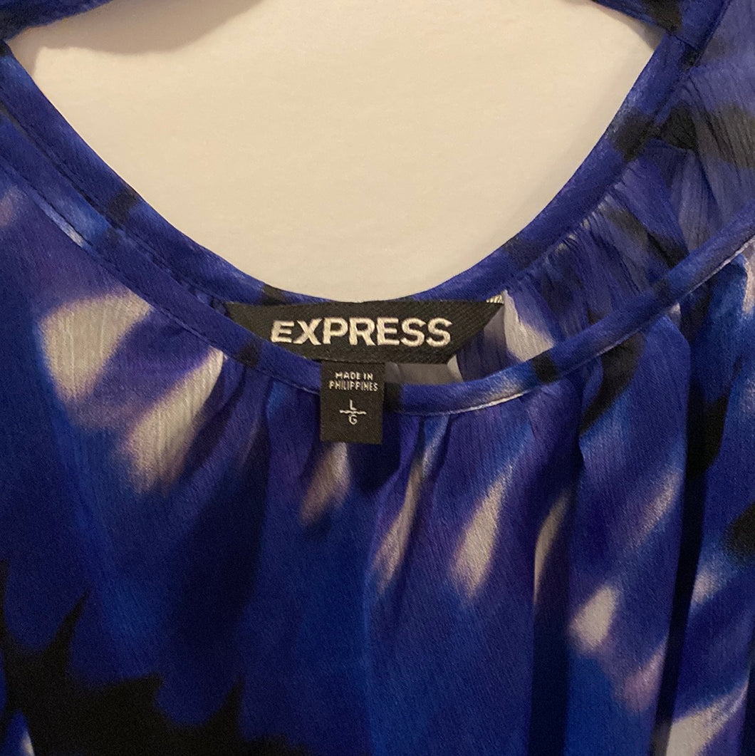 Blue and white dress express LG 300