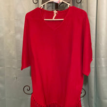 Load image into Gallery viewer, Red ny collection sweater.   Size small 722