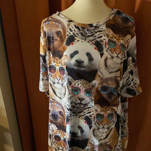 Load image into Gallery viewer, Animal print shirt 353