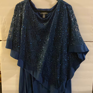 Blue dress 415