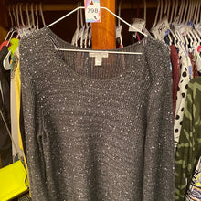 Load image into Gallery viewer, Jacqueline Smith grey beaded top xl 798