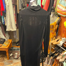 Load image into Gallery viewer, Black dress  size xl best fit 12/14.  1419