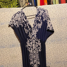 Load image into Gallery viewer, Just love blue dress  size L.     1424