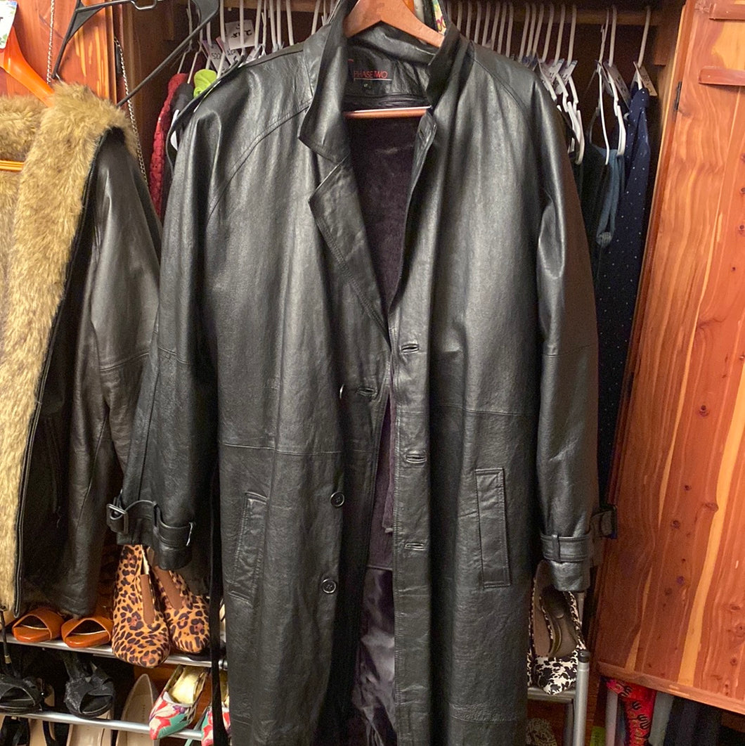 Phase Two leather coat #1