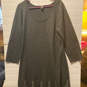 Grey Sweater Dress.      Size XL.         # 42