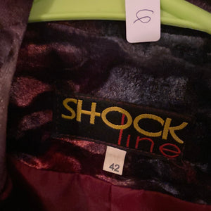 Shock line burgundy jacket   S 42.   62