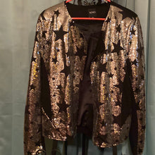 Load image into Gallery viewer, Xoxo star silver jacket.   Size XXL.  129
