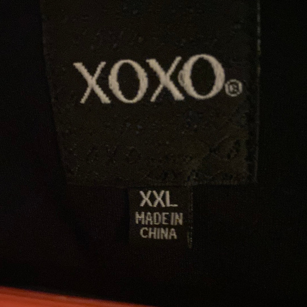 Xoxo star silver jacket.   Size XXL.  129