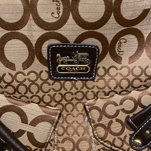 Coach purse tan /brown.  949