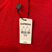 Load image into Gallery viewer, 346. Express red sweater new with tags