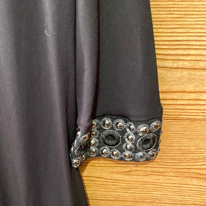 Tiana B size 6 black dress.  #540.