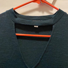 Load image into Gallery viewer, Dark Wintergreen sweater dress      Size S.           # 567